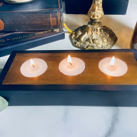 Handmade Tealight Holder - Picture 3 of 3